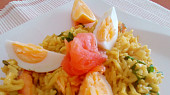 Variace na kedgeree