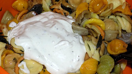 Italský tofu salát