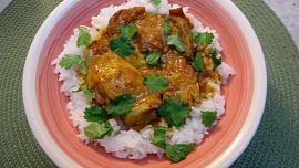 Indické kuřecí punjabi