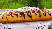Recept na buchtu s jahodami (ovocem) podle mojí maminky, Buchta s jahodami (ovocem) podle mojí maminky