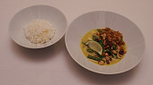 Thajské kari (vlastní kari pasta) z Prostřeno (Thajské zeleninové curry s rýží Zdroj: Se souhlasem TV Prima)