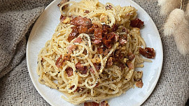 Špagety carbonara podle mě