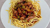 Králičí soté s olivami, hořčicí a tymiánem podle Karolíny, Králičí soté s olivami, hořčicí a tymiánem podle Karolíny