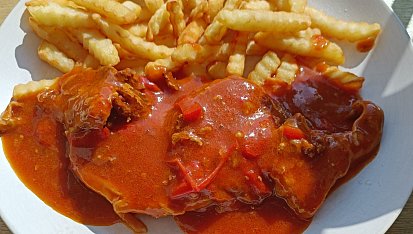 Pikantní vepřový kotlet