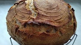 Pšenično-žitný chléb s kaší