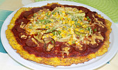 Cizrnová "pizza"