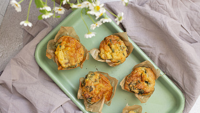 Velikonoční muffiny na slano