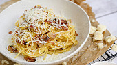 Autentické špagety carbonara podle Emanuela