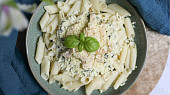 Tagliatelle se špenátem a kuřecím masem