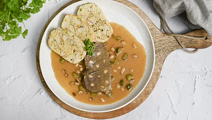 Znojemská pečeně podle Kluků v akci