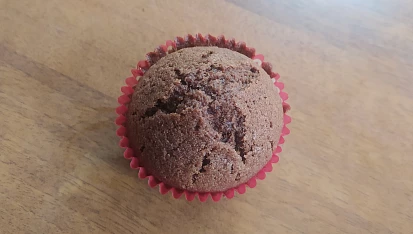 Čokoládové muffiny - hrníčkový recept, Jsou moc dobré ???? Ale nakonec mi z receptu na 12 muffinů vzniklo 24 ????