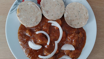 Pražský flamendr (guláš)