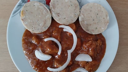 Pražský flamendr (guláš)