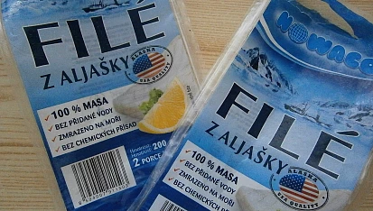 Rybí filé na pórku a paprikách