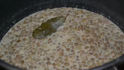 Čočka na kyselo se smetanou