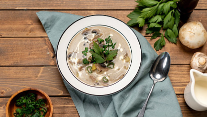 Žampiónová polévka