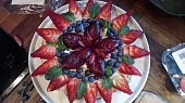 Zdravý vegan (narozeninový) cheesecake