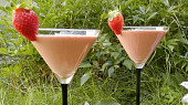 Jahodové smoothie s kysanou smetanou, Jahodové smoothie