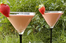 Jahodové smoothie