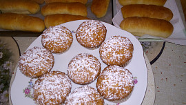 Muffiny z bílé Margotky a jablíčka