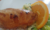Pomerančové kuře s kuskusovým salátem