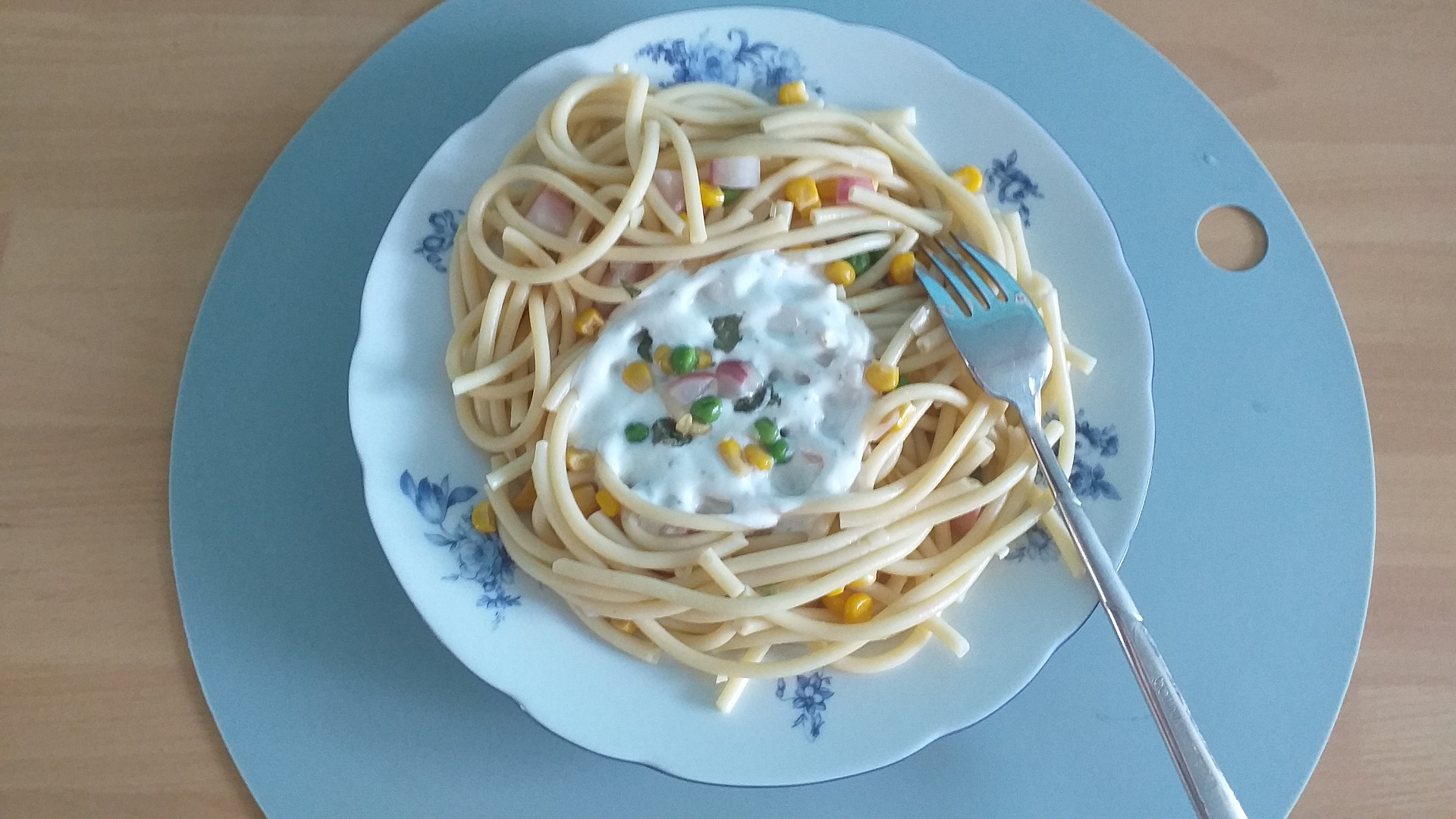 Lehké jarně - letní špagety