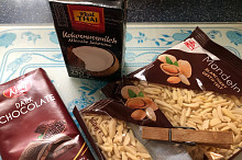 suroviny + domácí rýžová smetana