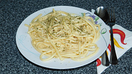 Špagety "Alfredo"