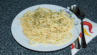 Špagety "Alfredo"