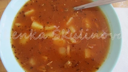 Gulášovka s brambory