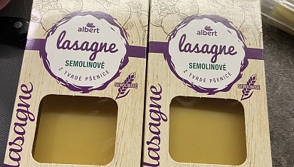Lasagne - rodinný recept