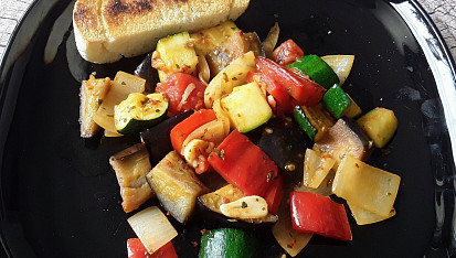 Ratatouille - francouzská restovaná zelenina