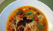 Fazolová polévka se zeleninou a bulgurem