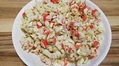 Surimi (krabí) tyčinky - salát