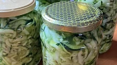 Cuketové zelí, zavařené na zimu i jiné roční období
