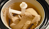 Kávové nanuky nebo zmrzlina z pudinku a tvarohu