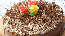 Sušenkový dort