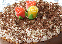 Sušenkový dort