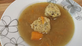 Vaječno-žampionové knedlíčky do polévky