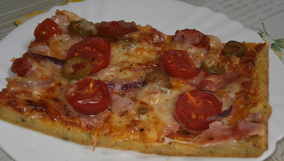 Cuketová pizza