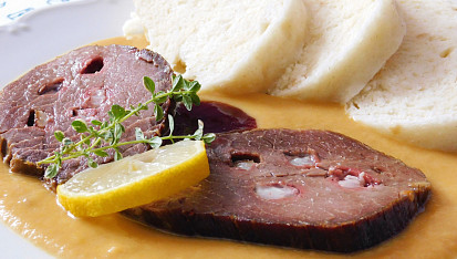 Hovězí  na smetaně (svíčková)