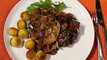 Krkovice na černém pivu