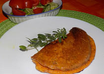 Omeleta s čerstvou kurkumou