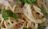 Autentické špagety carbonara podle Emanuela