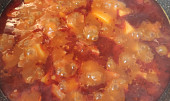 Bramborový guláš - buřtguláš (Bramborovy gulas)