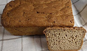 Chléb žitný kváskový bez hnětení (Chléb domácí žitný kváskový)