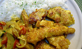 Marinované kuřecí inspirované indickou kuchyní