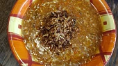Pekingská polévka s kuřecím masem, Pekingská polévka s kuřecím masem.