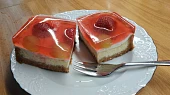 Tvarohový dort (cheesecake)