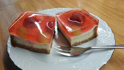 Tvarohový dort (cheesecake)